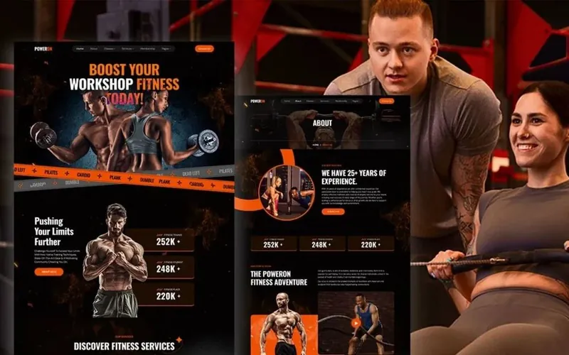 PowerOn website preview